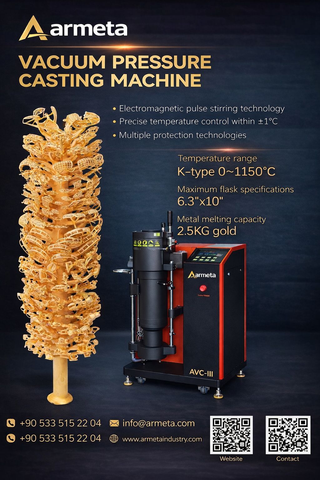 Vacuum Pressure Casting